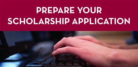 Preparing Scholarship Applications